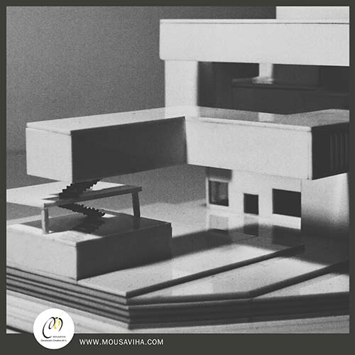 ماکت سازی مدل های معماری،بنا در مقیاس تعیین شده