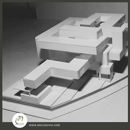 مدل سازی پروژه معماری بنای موزه